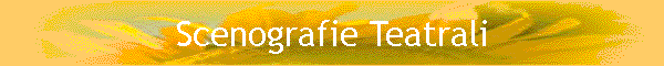 Scenografie Teatrali